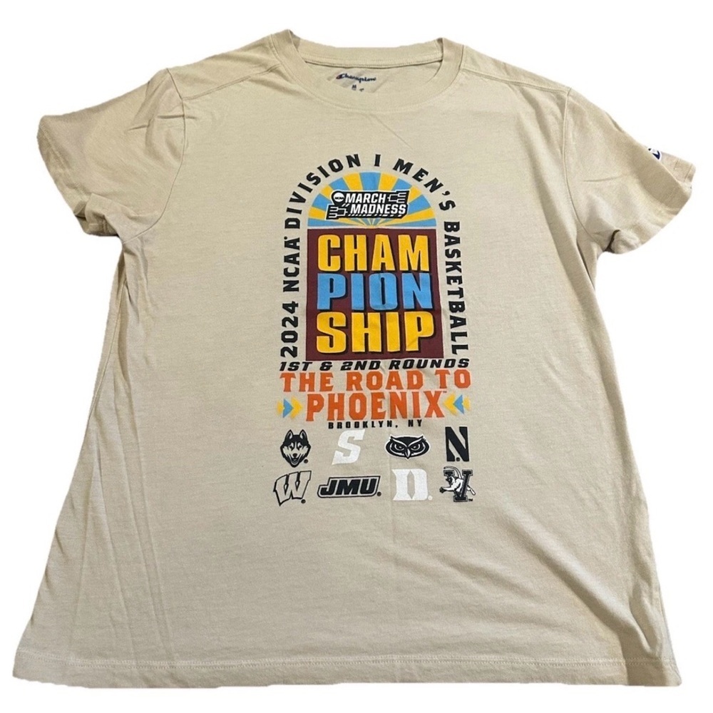 NCAA March Madness Tournament Shirt Men’s Medium Rare 1st/2nd Round Graphic Tee